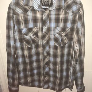 Eighty Eight Plaid Shirt, size M